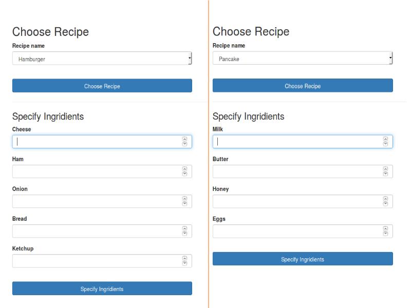 static forms example